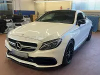 Usado Mercedes C63S AMG 510 CV (375 kW) 2017 Blanco Coupe