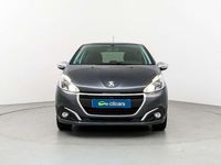 Usado Peugeot 208 Style 99 CV (72 kW) 2017 Gris Utilitario