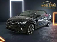 Usado VW T-Roc Cabriolet R-line 150 CV (110 kW) 2022 Negro Descapotable