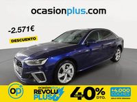 Usado Audi A4 S-Line 190 CV (139 kW) 2020 Azul Berlina