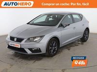 Usado Seat Leon Style 125 CV (91 kW) 2018 Gris Berlina