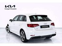 Usado Audi A3 Sportback g-tron S-Line 110 CV (80 kW) 2018 Blanco Utilitario