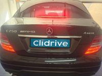Käytetty Mercedes C250 Avantgarde 204 HP (150 kW) 2011 Musta Sedan