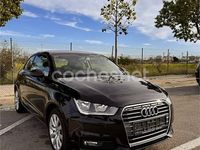 Usado Audi A1 95 CV (69 kW) 2017 Negro Berlina