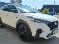 Usado Hyundai Tucson N Line 136 CV (100 kW) 2019 Blanco SUV