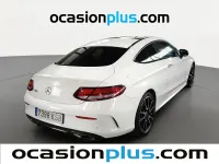 Usado Mercedes C200 184 CV (135 kW) 2018 Blanco Coupe