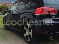 Usado VW Golf VI GTI 210 CV (154 kW) 2009 Negro Utilitario