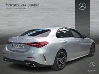Usado Mercedes C220 AMG line 200 CV (147 kW) 2025 Gris Berlina