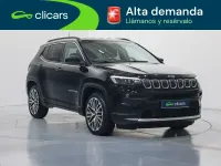 Usado Jeep Compass Limited 130 CV (95 kW) 2022 Negro SUV