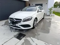 Usado Mercedes A200 AMG line 136 CV (100 kW) 2016 Blanco Berlina