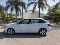 Usado Skoda Rapid Ambition 90 CV (66 kW) 2017 Blanco Utilitario