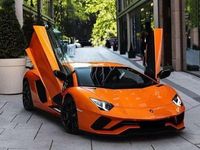 Usado Lamborghini Aventador 700 CV (514 kW) 2018 Naranja Coupe