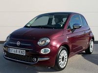 Usado Fiat 500 Lounge 69 CV (50 kW) 2018 Granate Berlina