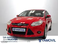 Usado Ford Focus Trend 95 CV (69 kW) 2014 Rojo Utilitario