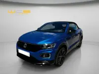 Usado VW T-Roc Cabriolet Style 150 CV (110 kW) 2021 Azul Descapotable