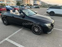 Usado Mercedes E220 194 CV (142 kW) 2020 Negro Descapotable