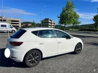 Usado Seat Leon Style 115 CV (84 kW) 2019 Blanco Berlina