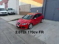 Usado Seat Leon FR 170 CV (125 kW) 2009 Rojo Utilitario