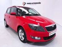 Usado Skoda Fabia 69 CV (50 kW) 2014 Rojo Utilitario