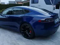 Usado Tesla Model S Long Range AWD 386 kW (525 CV) 2019 Azul Utilitario