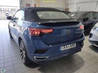 Usado VW T-Roc Cabriolet R-line 150 CV (110 kW) 2021 Azul Descapotable