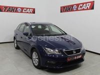 Usado Seat Leon Style 115 CV (84 kW) 2017 Azul Familiar