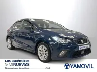 Usado Seat Ibiza Style 90 CV (66 kW) 2018 Azul Utilitario