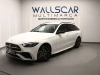 Usado Mercedes C220 199 CV (146 kW) 2022 Blanco Familiar