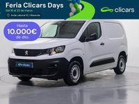 Usado Peugeot Partner S 100 CV (73 kW) 2022 Negro Monovolumen