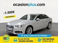 Usado Audi A4 S-Line 150 CV (110 kW) 2017 Gris Berlina