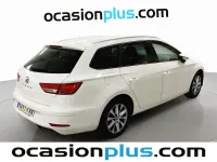 Usado Seat Leon ST Style 131 CV (96 kW) 2019 Blanco Familiar