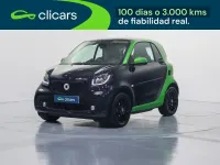 Usado Smart ForTwo Electric Drive Passion 60 kW (82 CV) 2018 Negro Coupe