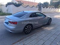 Usado Audi A5 190 CV (139 kW) 2017 Gris / plata Coupe