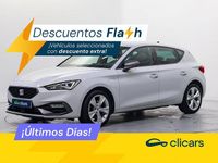 Usado Seat Leon FR 205 CV (150 kW) 2021 Blanco Berlina