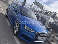 Usado Audi A3 S-Line 116 CV (85 kW) 2019 Azul Berlina