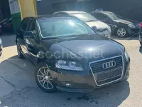 Usado Audi A3 Ambition 125 CV (91 kW) 2009 Negro Utilitario