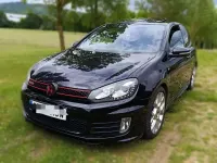 Usado VW Golf VI GTI 235 CV (172 kW) 2011 Negro Utilitario