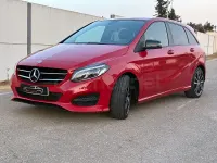 Usado Mercedes B220 AMG line 177 CV (130 kW) 2015 Rojo Utilitario