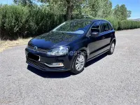 Usado VW Polo Advance 90 CV (66 kW) 2016 Negro Berlina