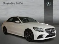 Usado Mercedes C200 160 CV (117 kW) 2019 Blanco Berlina