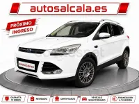 Usado Ford Kuga Titanium 150 CV (110 kW) 2014 Blanco SUV