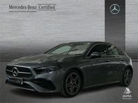Usado Mercedes A180 AMG line 136 CV (100 kW) 2025 Gris Berlina