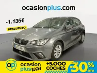 Usado Seat Ibiza Style 75 CV (55 kW) 2018 Gris Utilitario