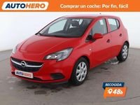 Usado Opel Corsa Expression 75 CV (55 kW) 2016 Rojo Berlina