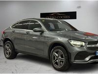Usado Mercedes GLC300e 306 CV (225 kW) 2020 Gris / plata Coupe