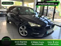 Usado Seat Leon FR 150 CV (110 kW) 2022 Negro Berlina