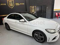 Usado Mercedes C200 160 CV (117 kW) 2020 Blanco Berlina