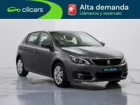 Usado Peugeot 308 Active 110 CV (80 kW) 2021 Gris Utilitario