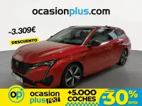 Usado Peugeot 308 GT 130 CV (95 kW) 2022 Rojo Familiar