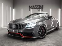 Usado Mercedes C63S AMG 510 CV (375 kW) 2019 Gris / plata Descapotable